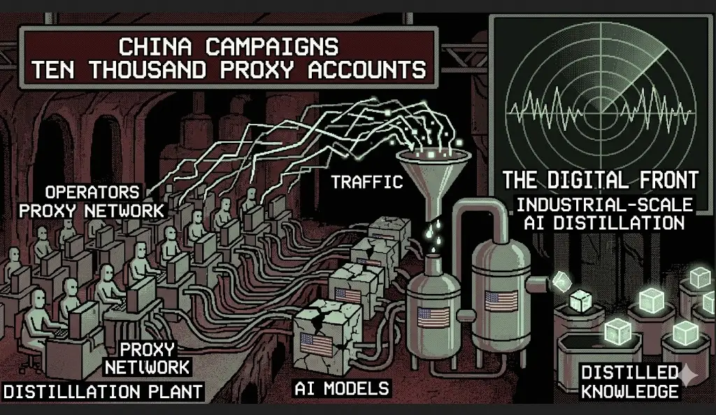 machine learning, distillation is a standard technique used to compress a large "Teacher" model (like GPT-5 or Claude 4) into a smaller, faster "Student" model