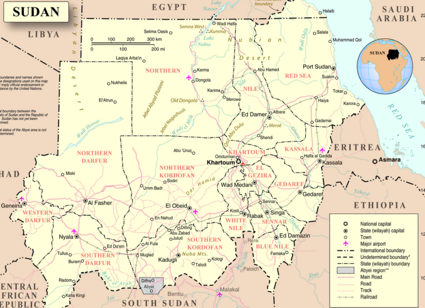 sudan-map