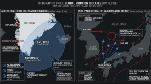 Infographic Brief Greenland Us Bases Danjo Islands Airspace Violation May 12 2026
