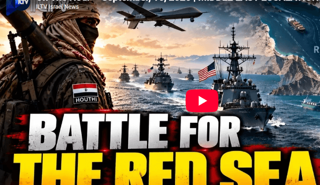 red sea battle video